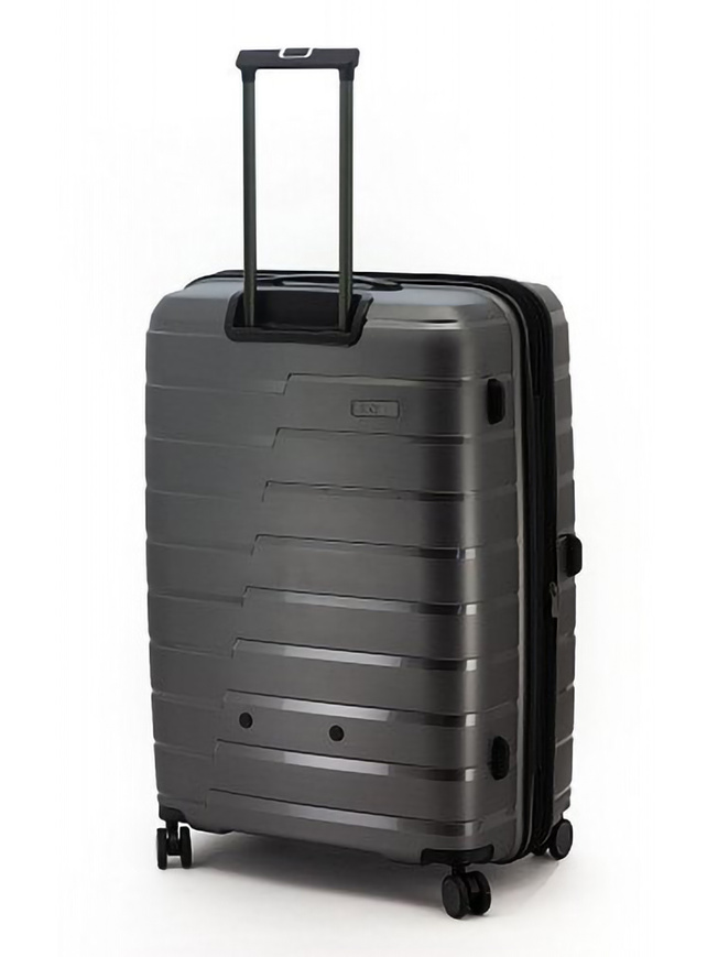 Большой чемодан на двойных колесах коллекции Shift