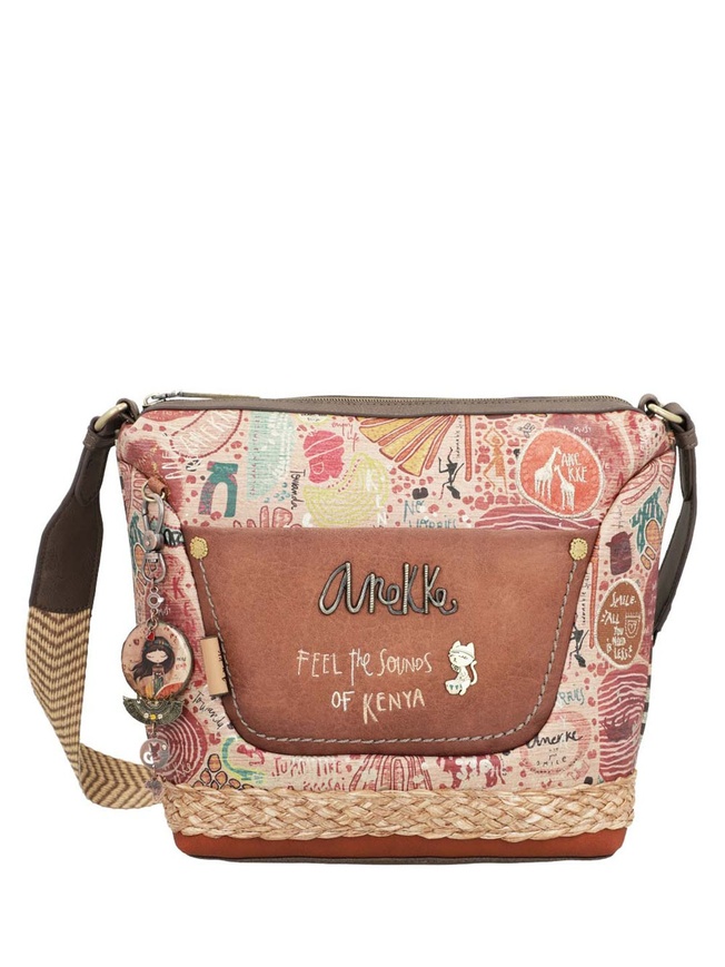 Женская сумка кросс-боди с печатным принтом из коллекции 