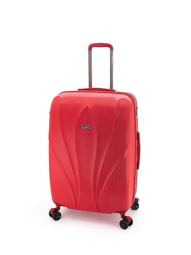 Большой чемодан на двойных амортизирующих колесах из коллекции 