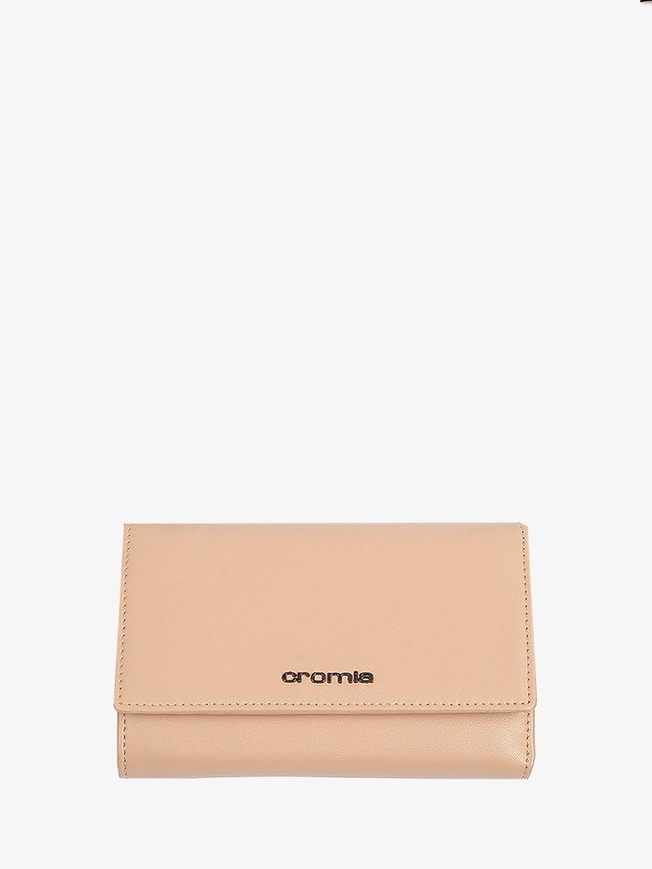 Средний кошелек-конверт из гладкой кожи коллекции 