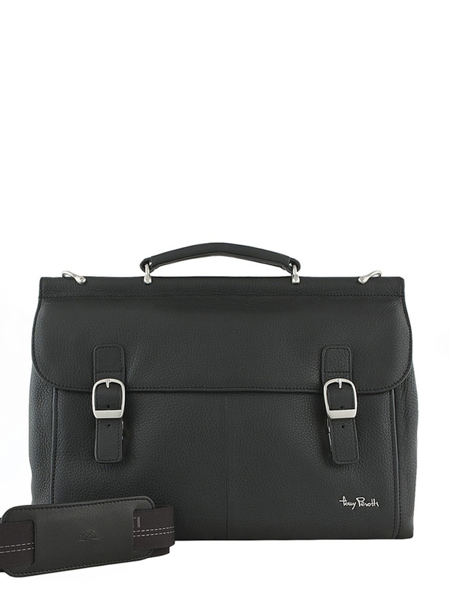 Мужской портфель-сумка из мягкой фактурной кожи коллекции 