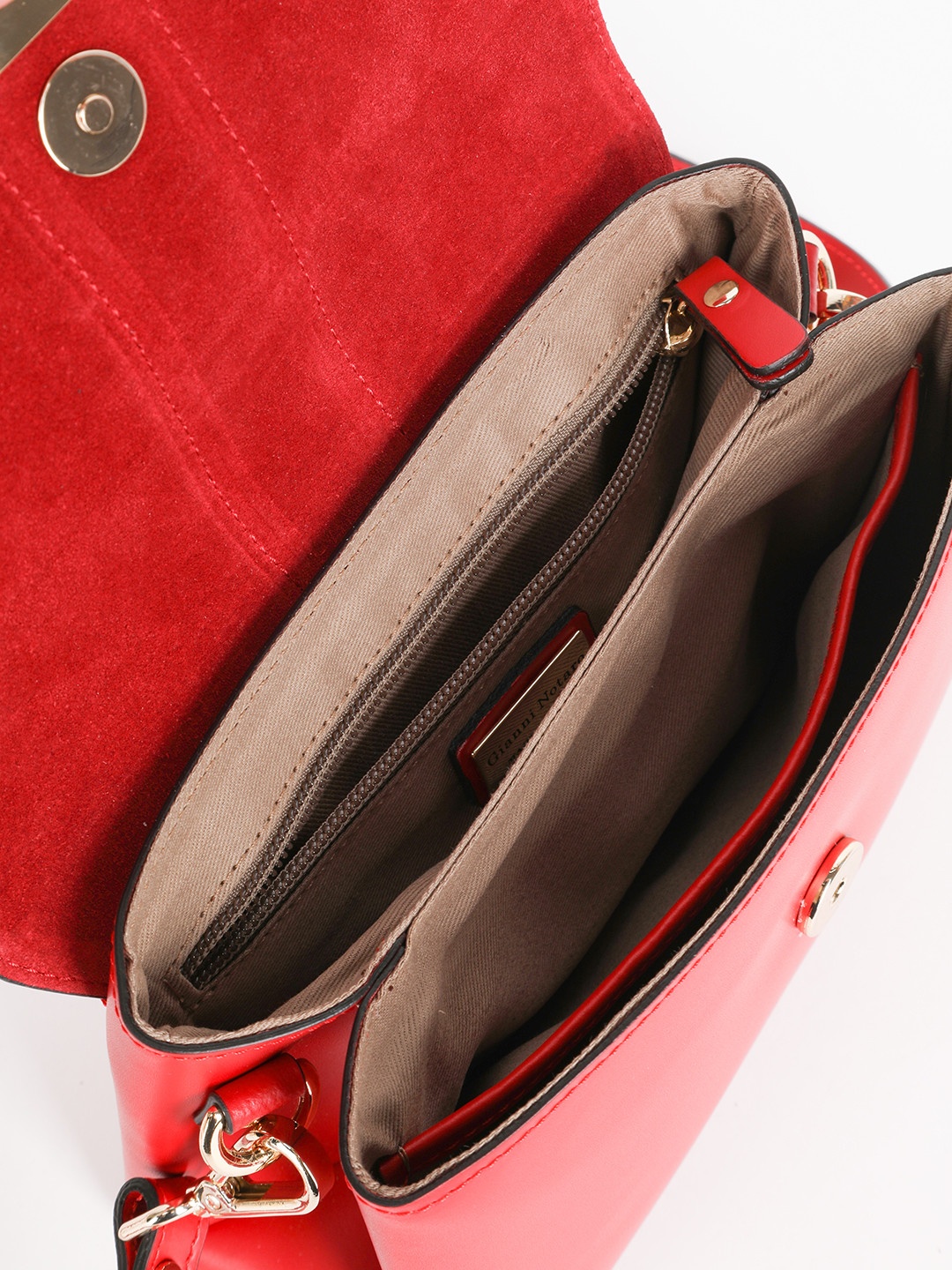 Фото Женская сумка кросс-боди из гладкой кожи Сумки кросс-боди