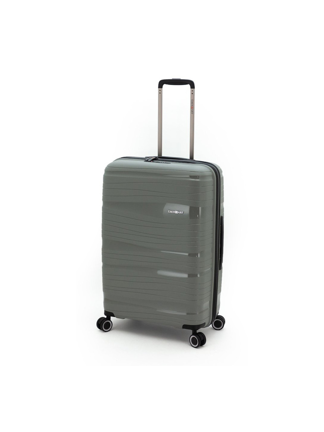 Средний чемодан на двойных колесах коллекции Flash