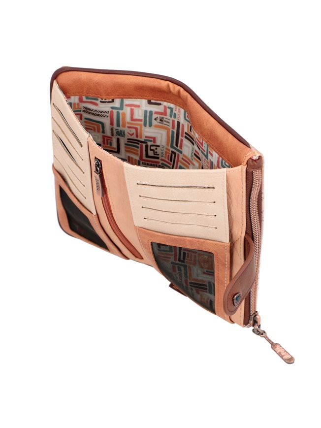 Женский кошелек с печатным принтом 