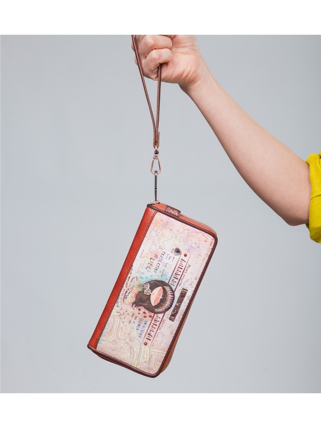 Женский кошелек с печатным принтом 