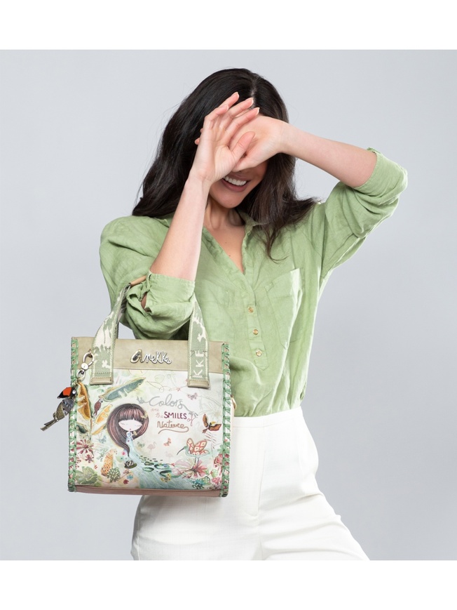 Женская сумка с печатным принтом из коллекции 