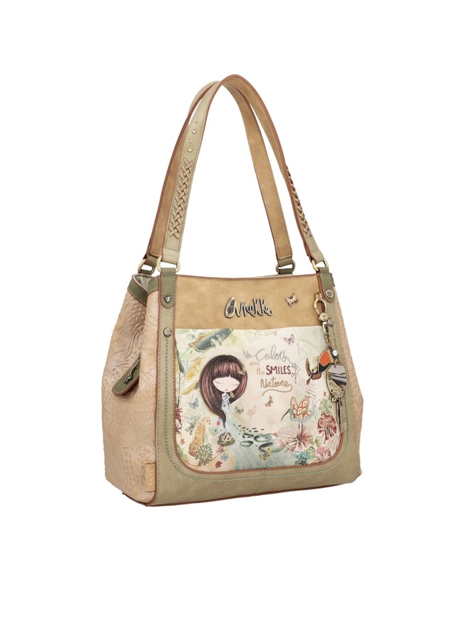 Женская сумка с печатным принтом из коллекции 