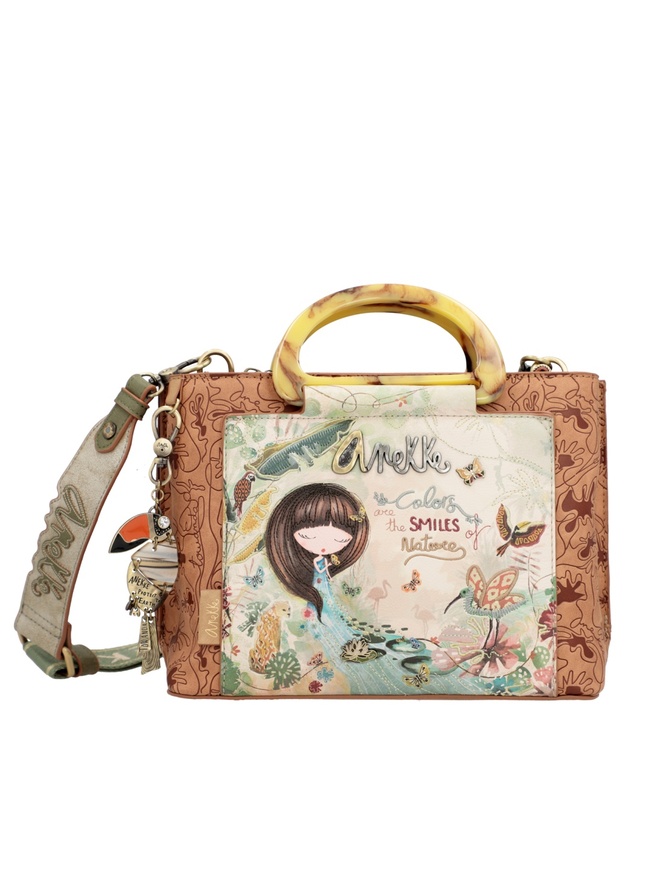 Женская сумка с печатным принтом из коллекции 