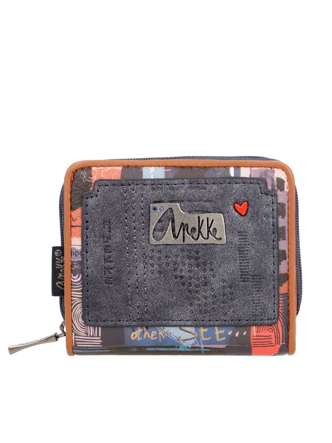 Женский кошелек с принтом 