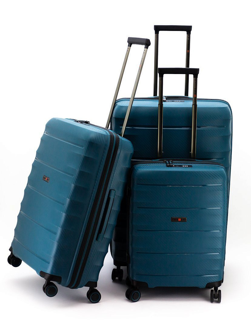 Фото Большой чемодан на двойных колесах коллекции Aero Чемоданы