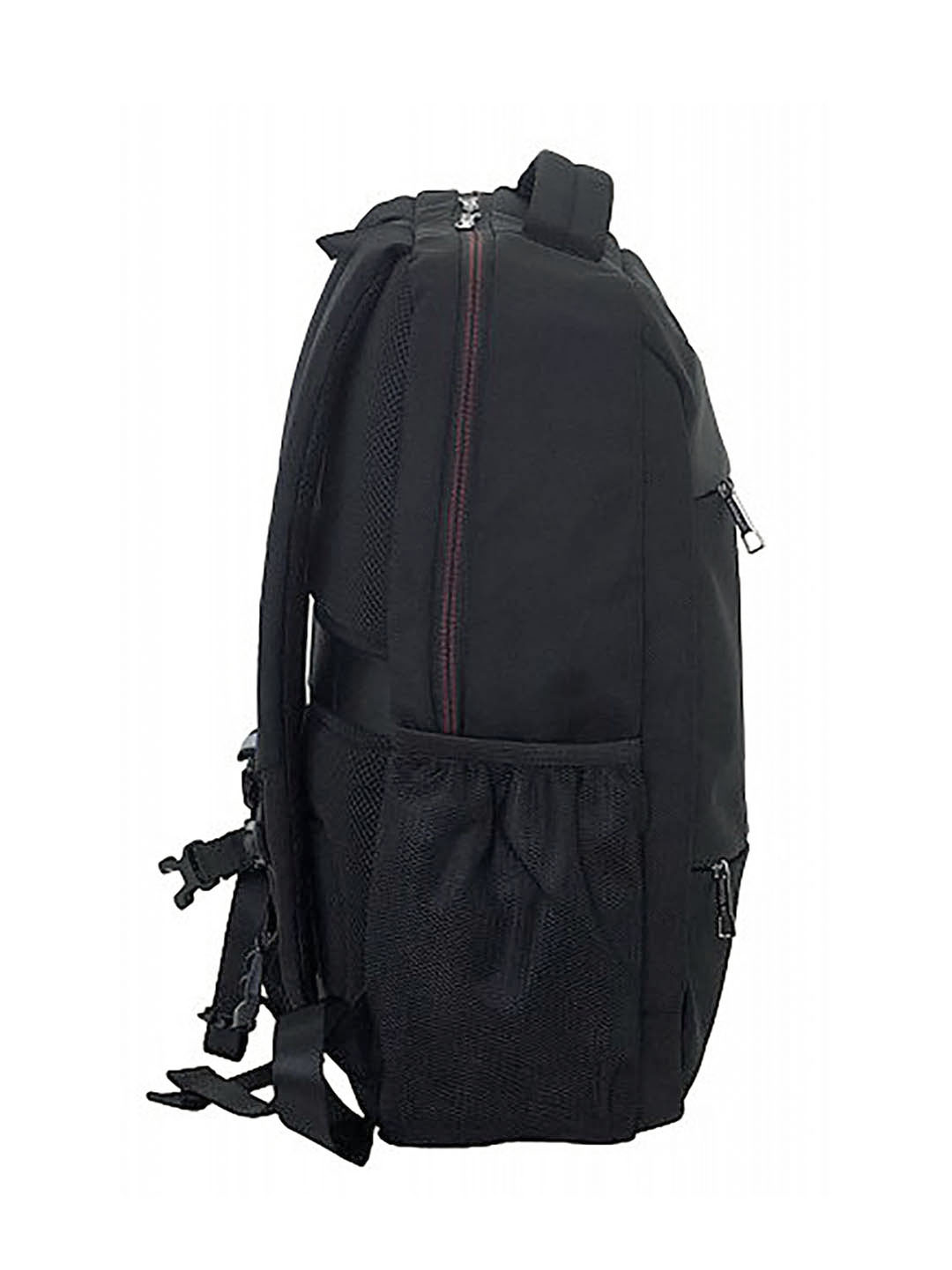 Фото Черный рюкзак для ноутбука из плотного текстиля коллекции 