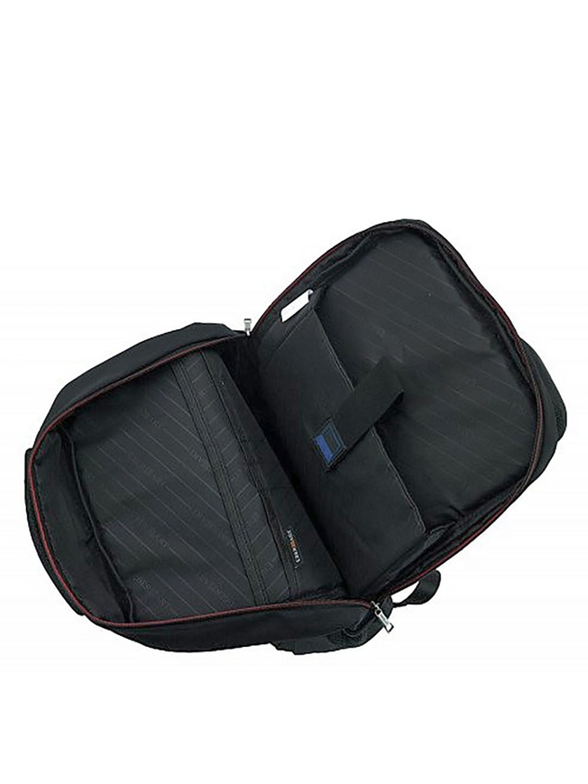 Черный рюкзак для ноутбука из плотного текстиля коллекции 