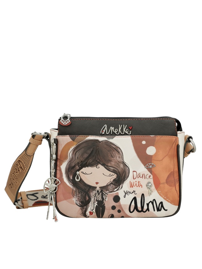 Женская сумка кросс-боди c печатным принтом