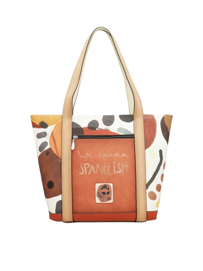 Женская сумка с печатным принтом