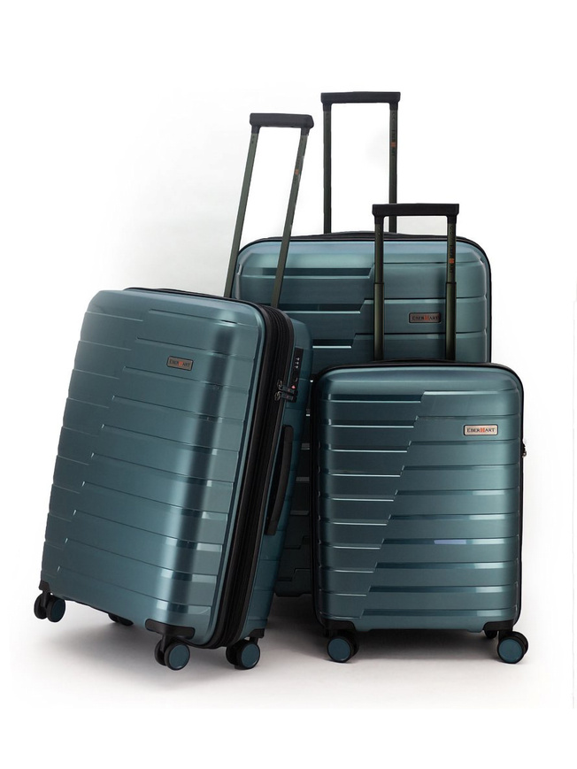 Маленький чемодан на двойных колесах коллекции Shift