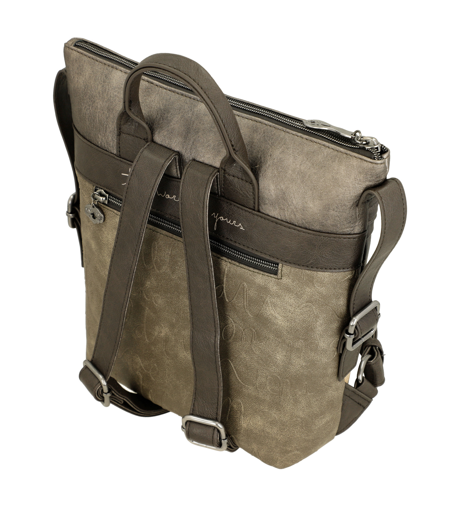 Фото Женский рюкзак с принтом Рюкзаки