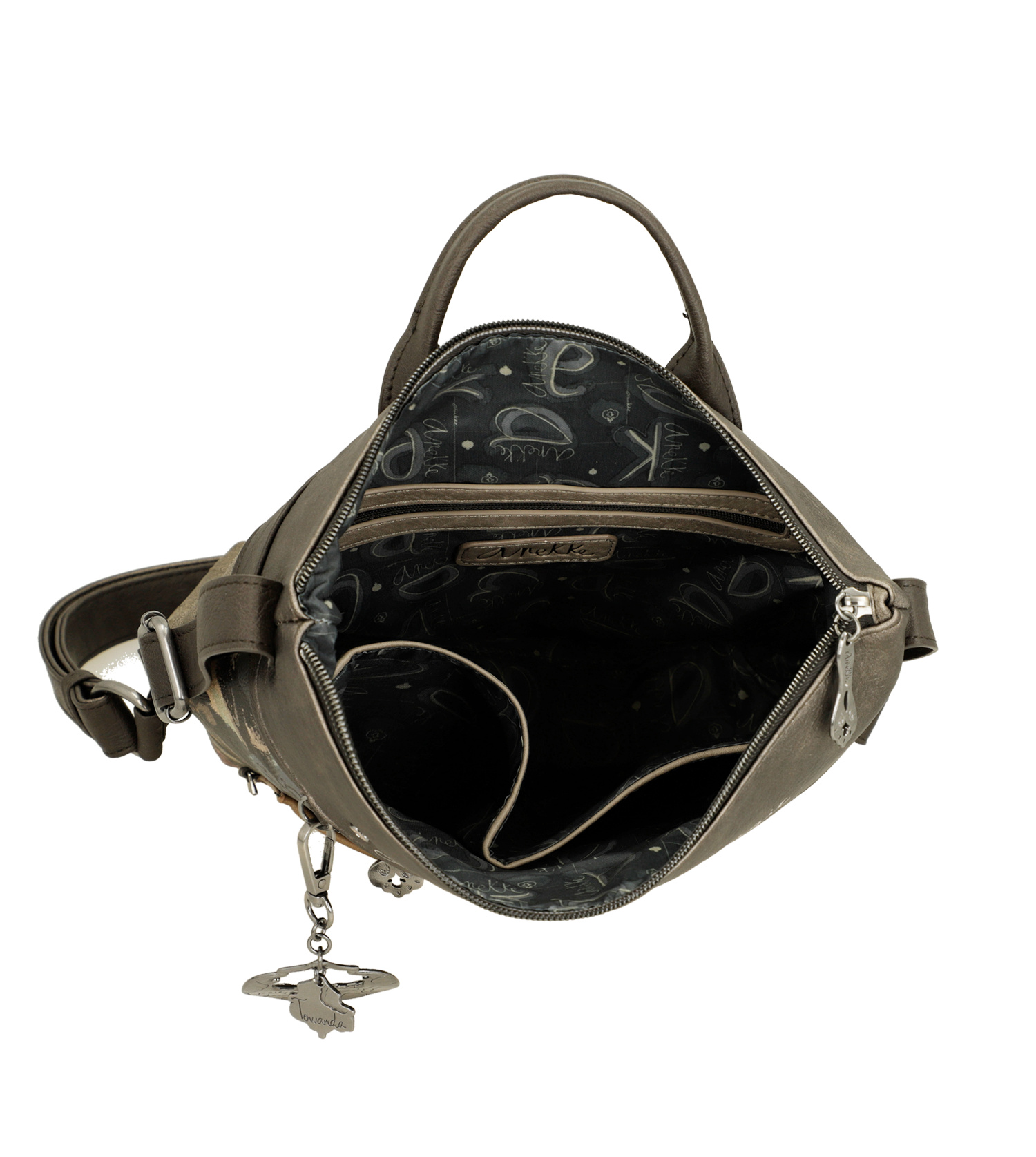 Фото Женский рюкзак с принтом Рюкзаки