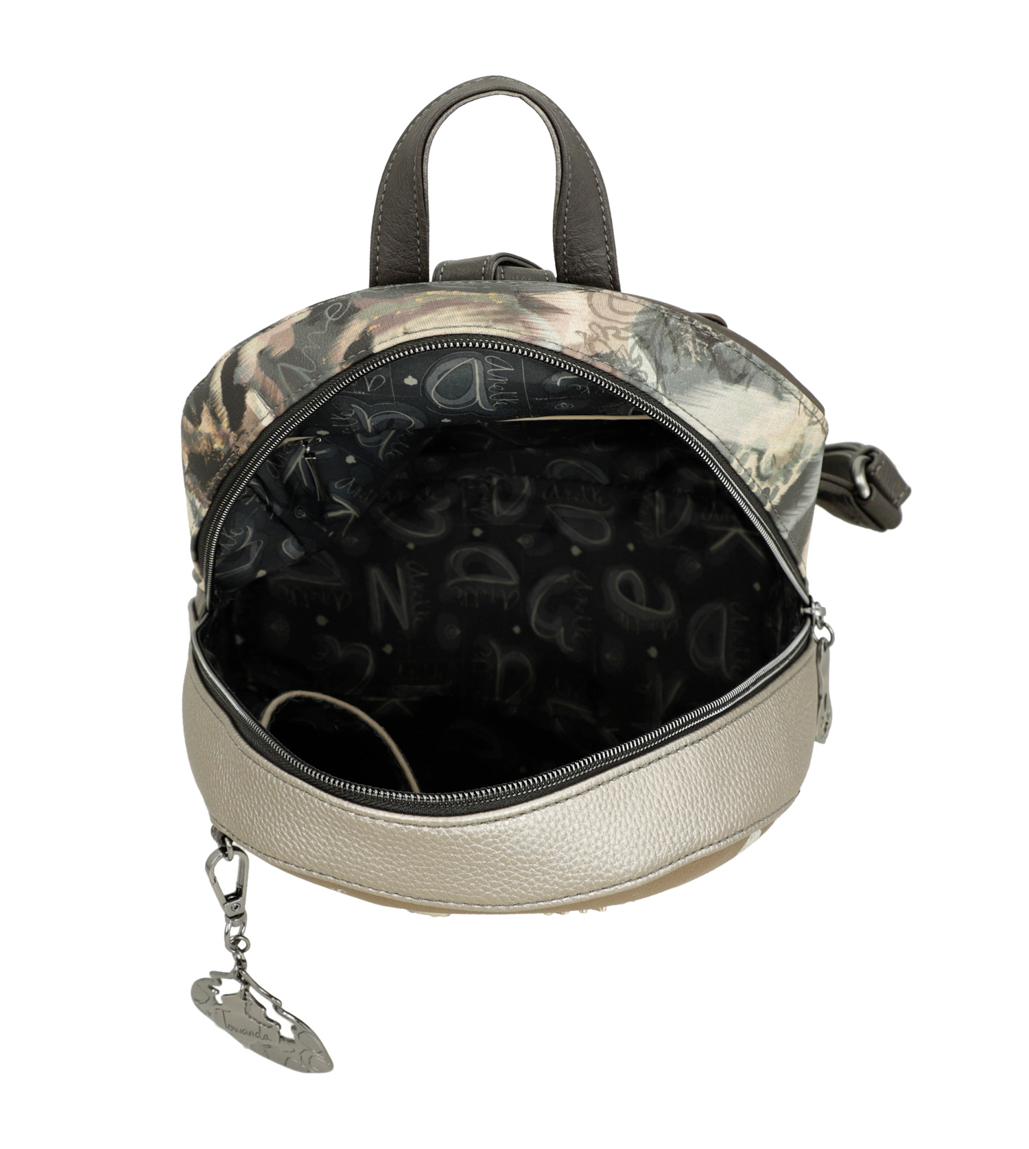 Фото Женский рюкзак с принтом Рюкзаки