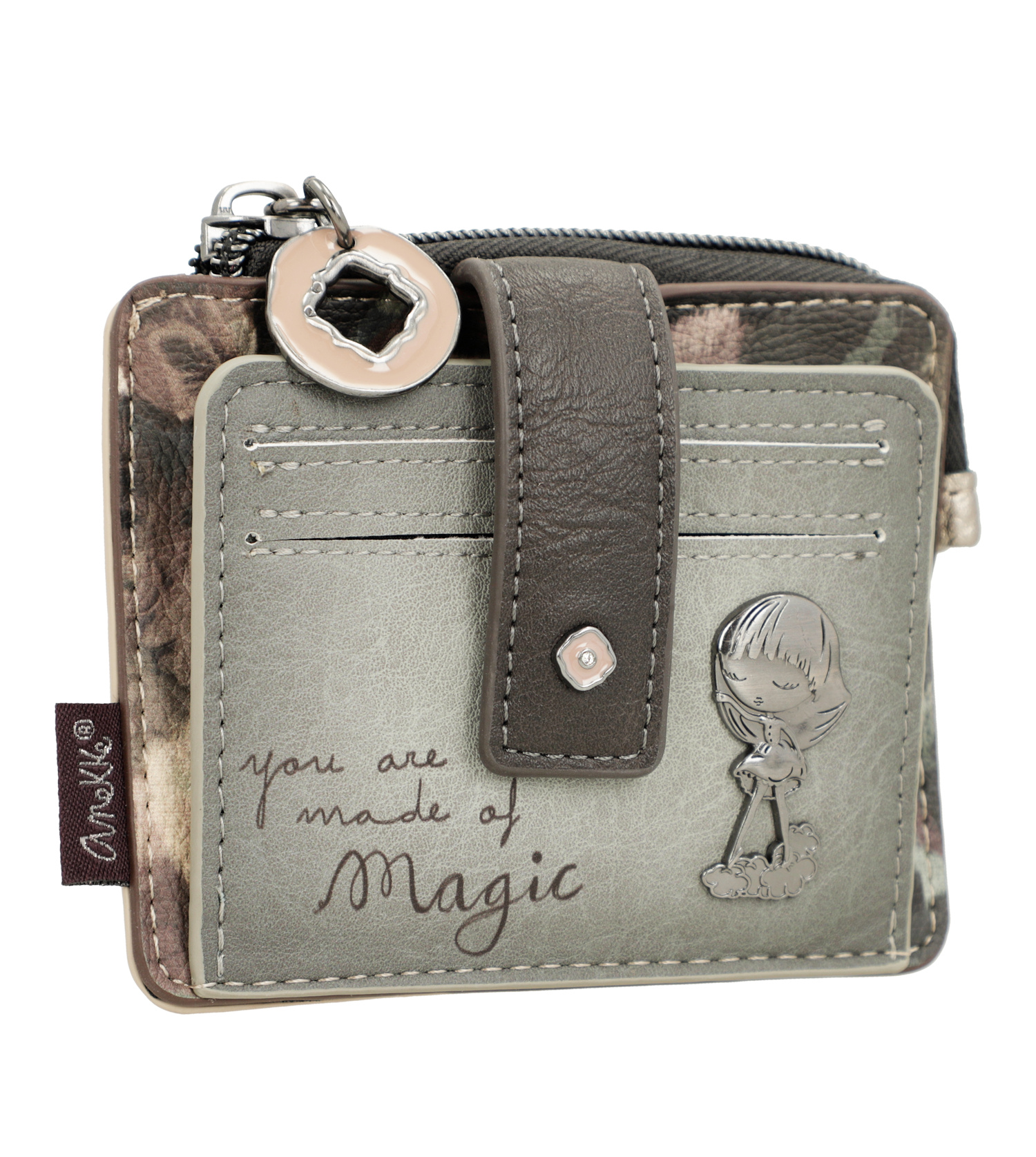 Фото Женский кошелек с принтом Кошельки