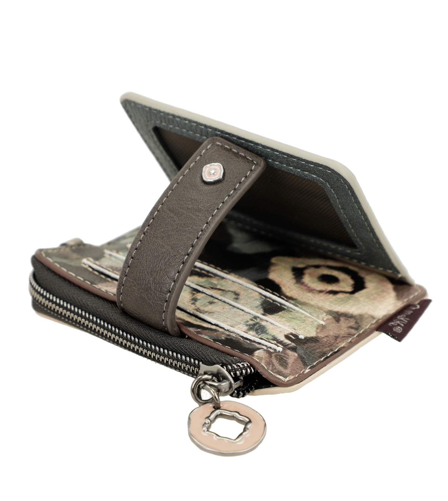 Фото Женский кошелек с принтом Кошельки