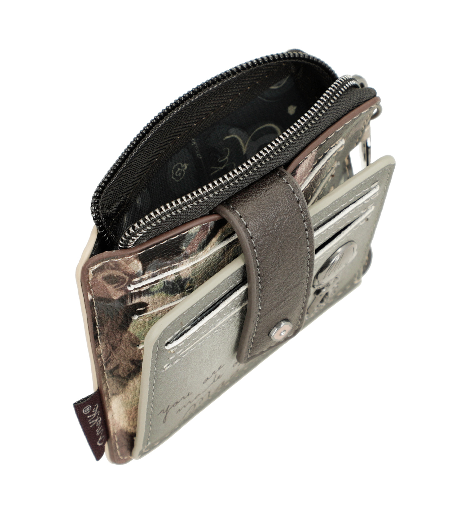 Фото Женский кошелек с принтом Кошельки