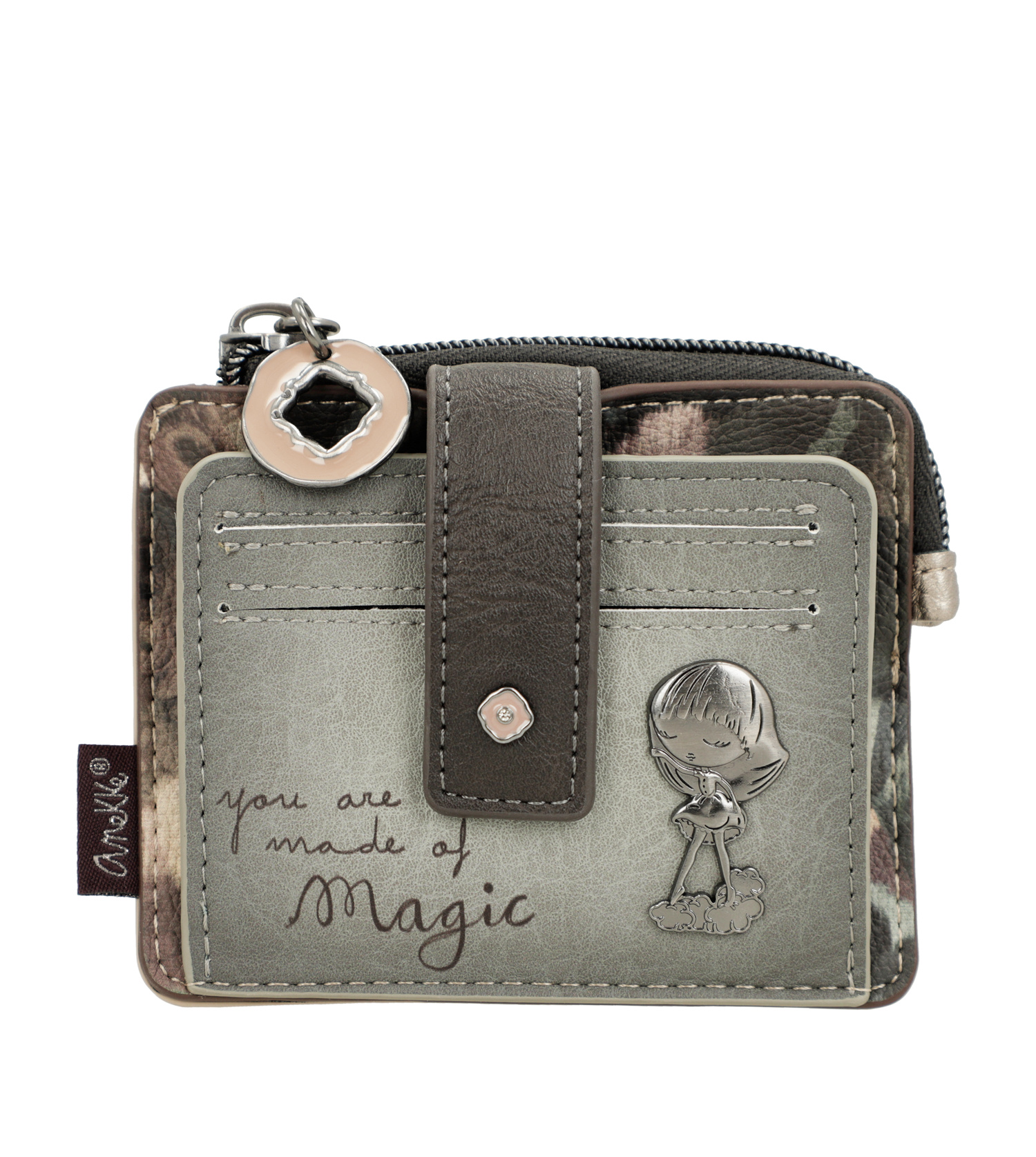 Фото Женский кошелек с принтом Кошельки