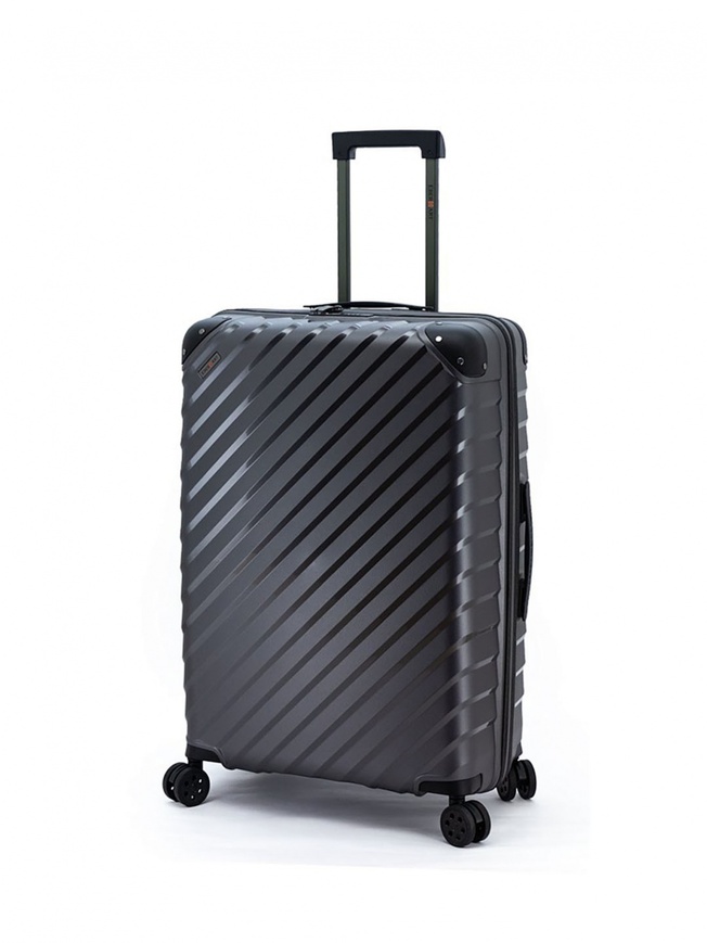 Большой чемодан на двойных колесах из коллекции 