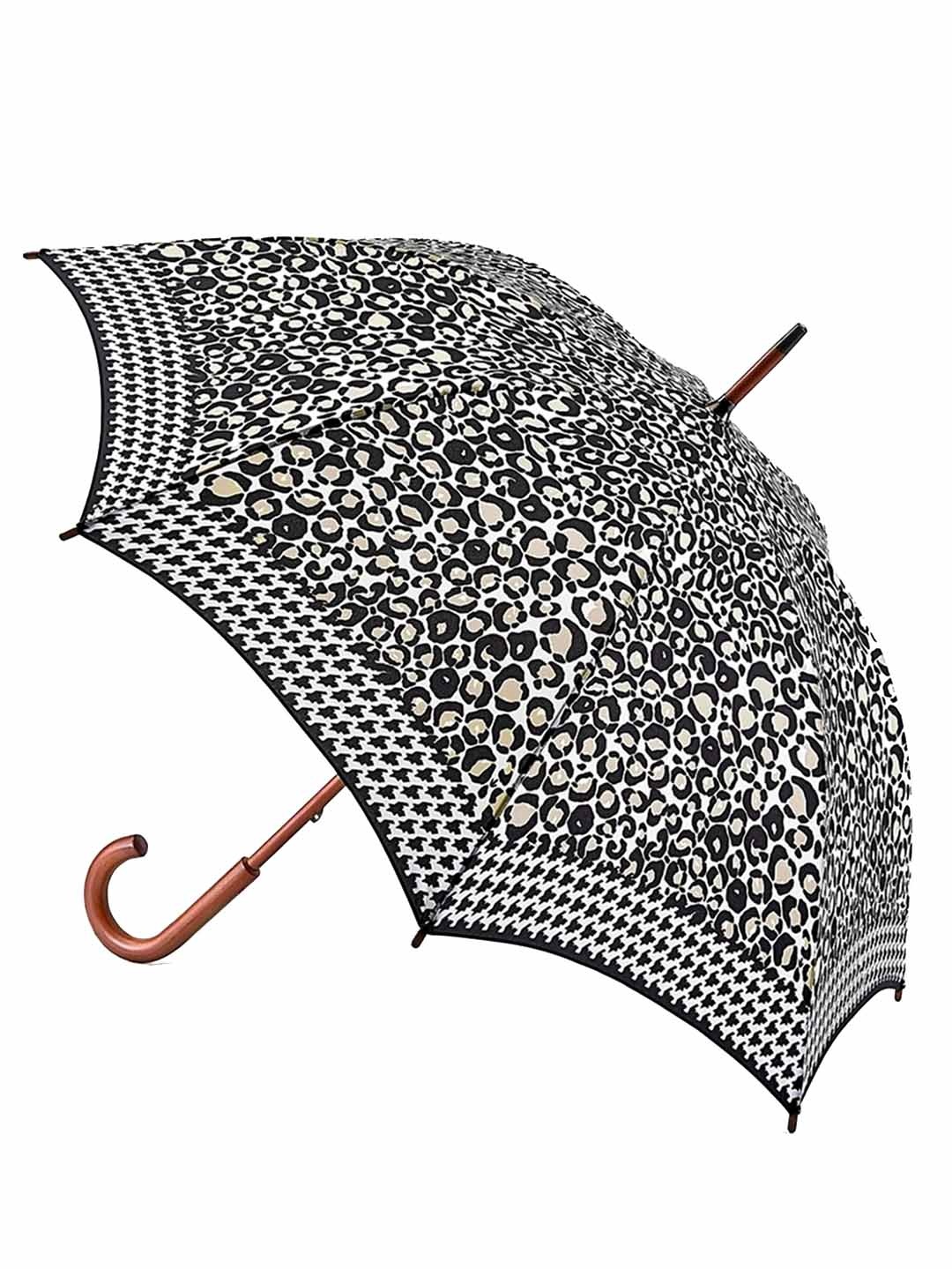 Фото Женский зонт-трость с леопардовым принтом из коллекции 