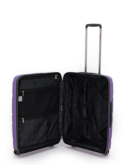 Фото Средний чемодан на двойных колесах коллекции Flash Чемоданы