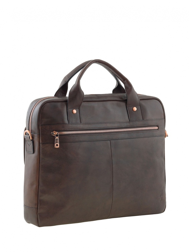 Мужская бизнес сумка из натуральной кожи коллекции 