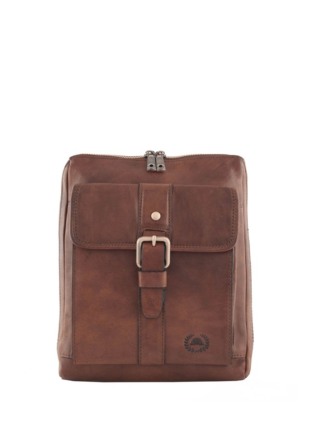 Стильная сумка через плечо из винтажной кожи коллекции 