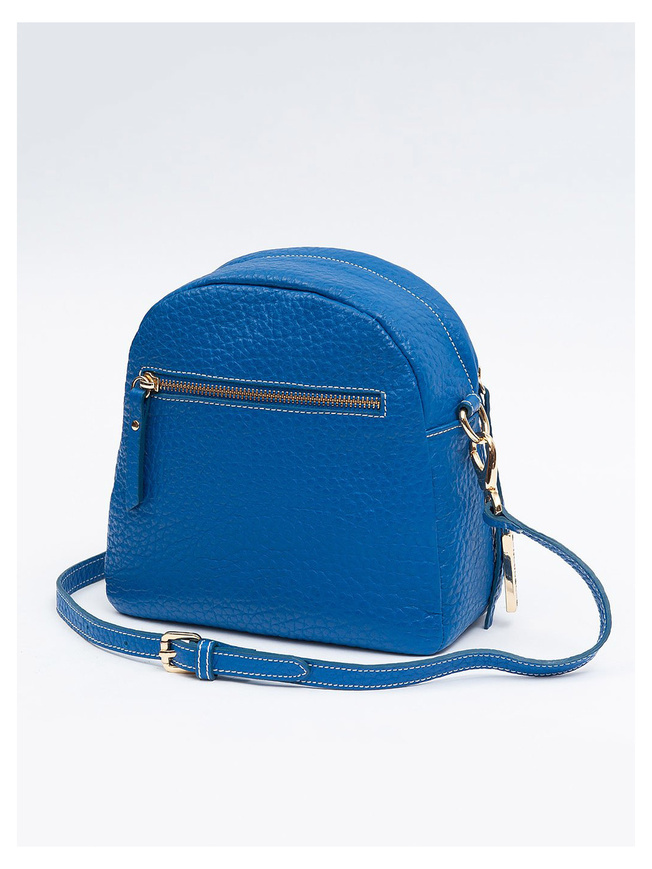 Миниатюрная сумочка-рюкзак из мягкой крупнозернистой кожи 