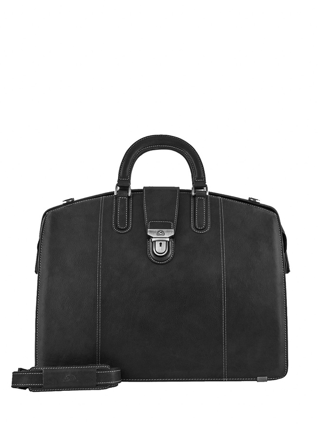 Вместительный мужской саквояж из натуральной кожи коллекции “Italico”