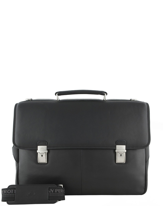 Мужской портфель из мягкой натуральной кожи 