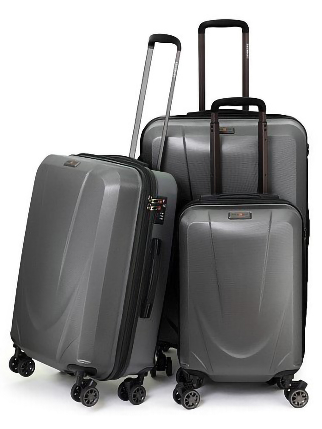 Фото Средний чемодан на двойных колесах с амортизаторами серии Drive Чемоданы