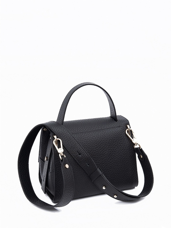 Компактный женский мини-сэтчел из мягкой кожи премиального качества