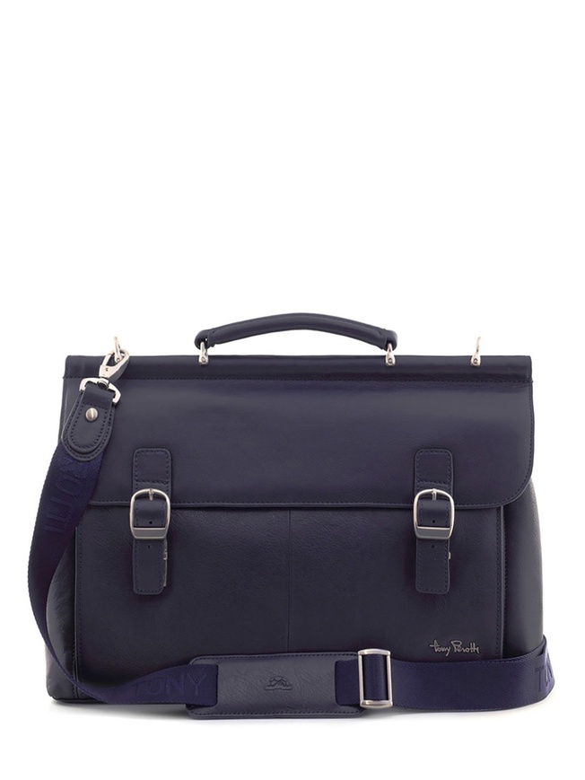 Мужской портфель-сумка из мягкой фактурной кожи коллекции 