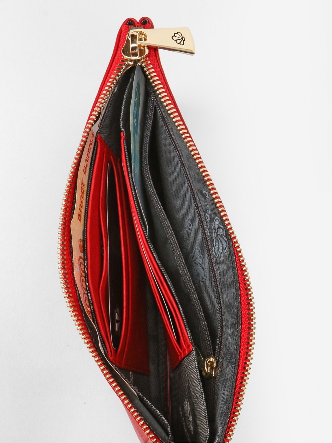 Фото Стильный женский кошелек со съемной цепочкой Кошельки