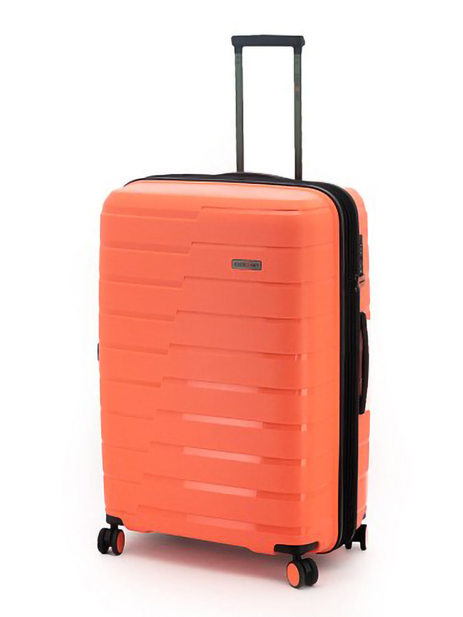 Большой чемодан на двойных колесах коллекции Shift