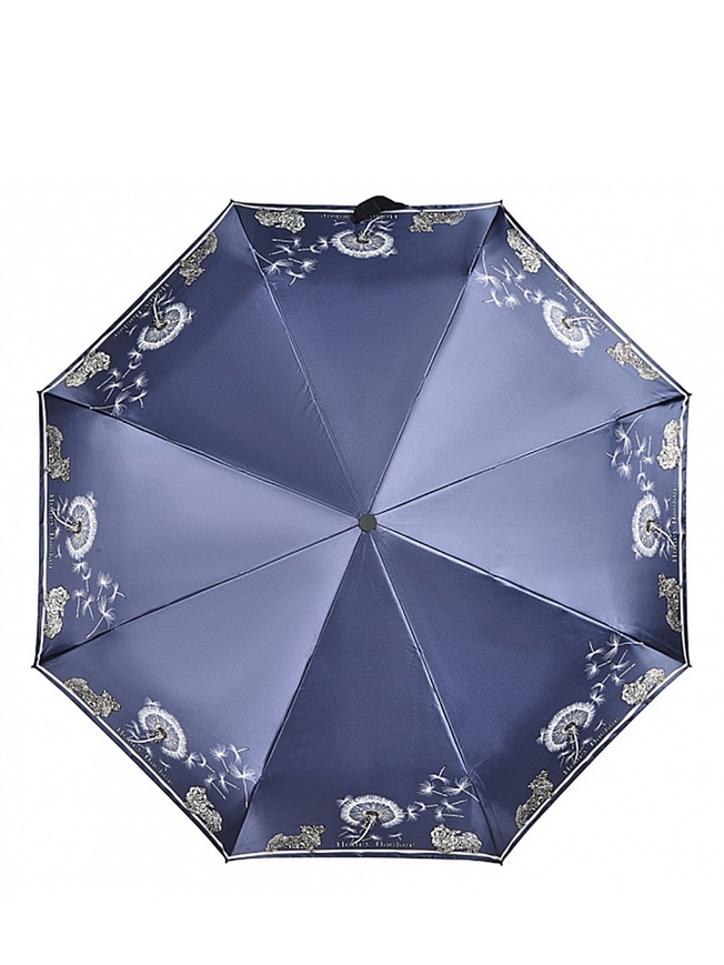 Женский зонт-автомат с милыми собачками и пушинками одуванчика 