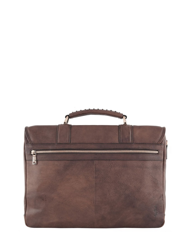 Классический мужской портфель из плотной кожи коллекции 