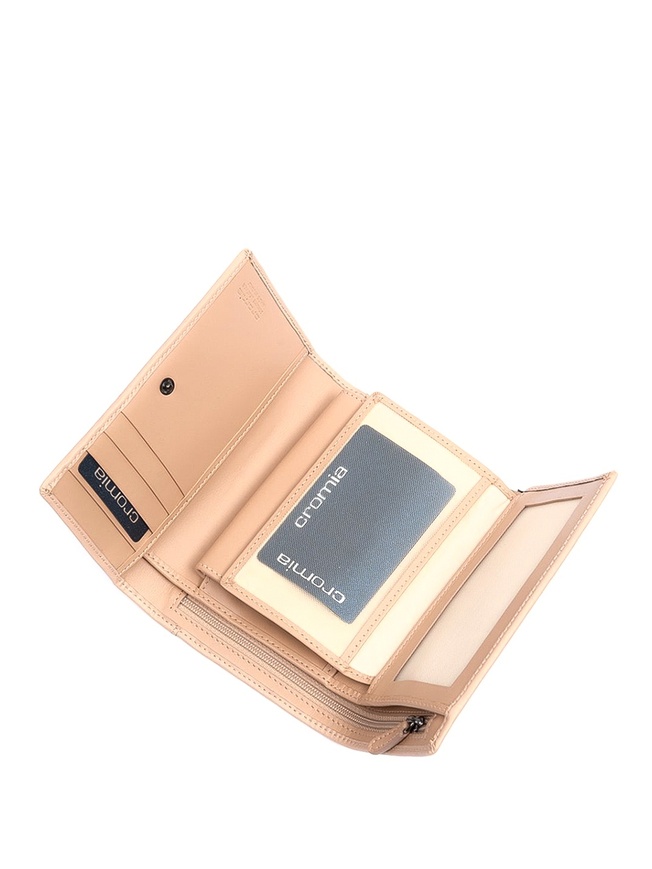 Средний кошелек-конверт из гладкой кожи коллекции 