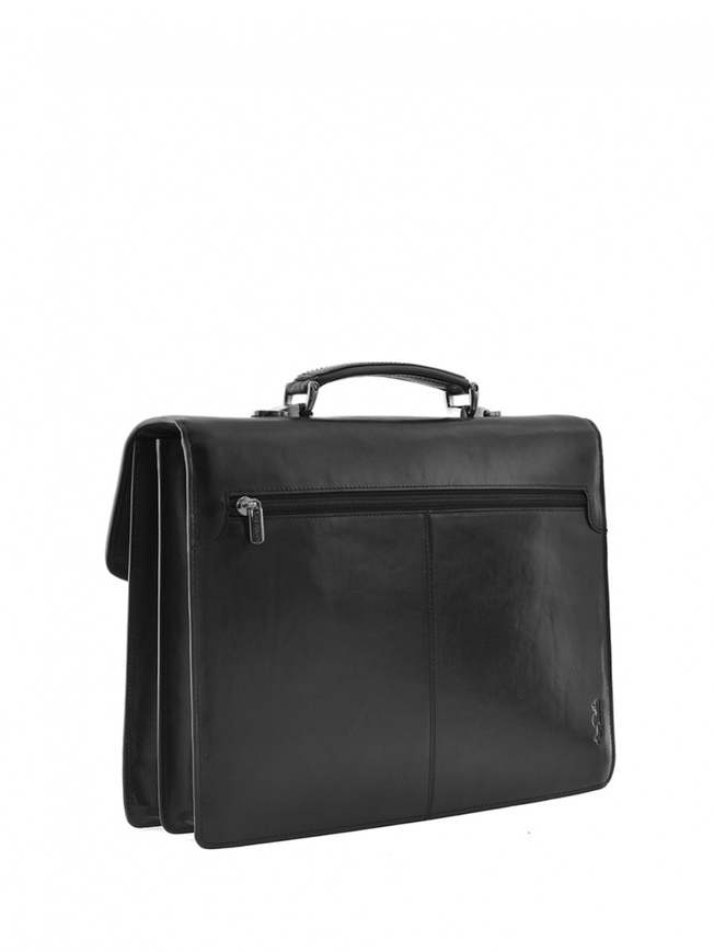 Мужской портфель из глянцевой кожи коллекции 