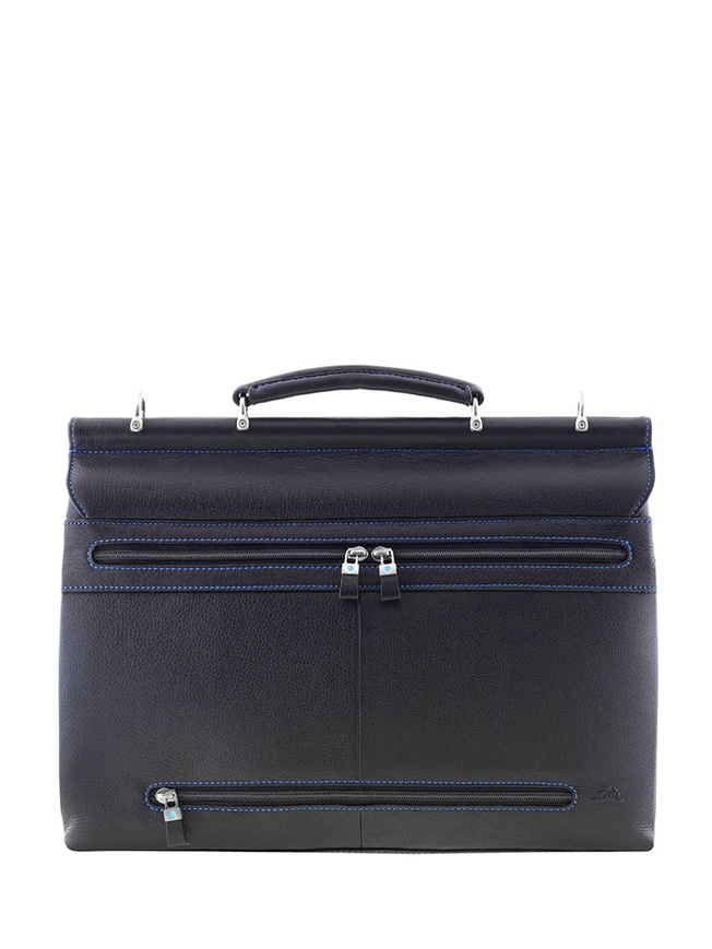 Портфель на двух замках из мягкой кожи коллекции 