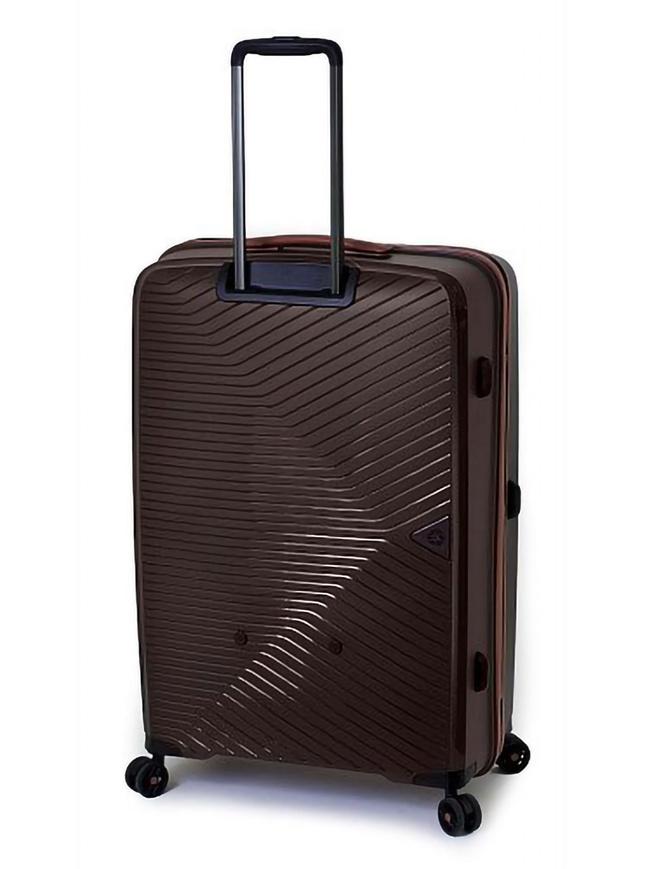 Большой чемодан на двойных колесах серии Delight