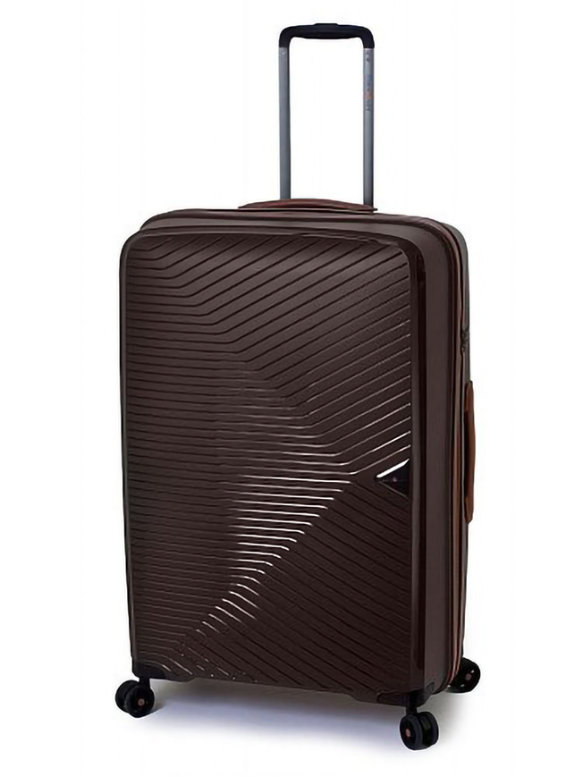 Большой чемодан на двойных колесах серии Delight