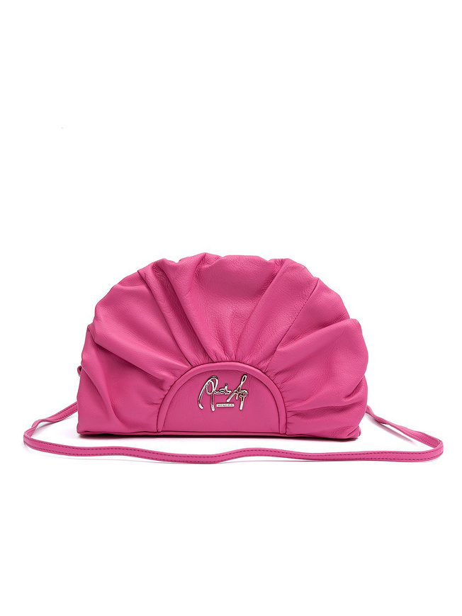 Ажурная женская сумочка-клатч на тонком длинном ремешке