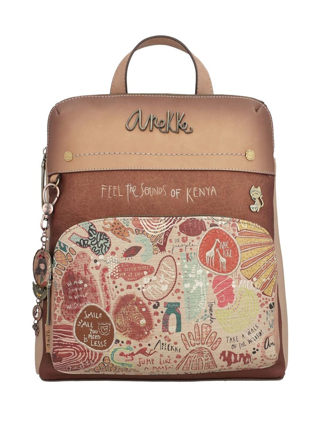 Женский рюкзак среднего размера из эко-кожи коллекции 