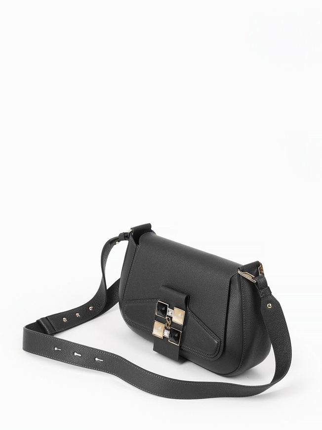 Элегантная женская сумка-кросс со стразами Swarovski