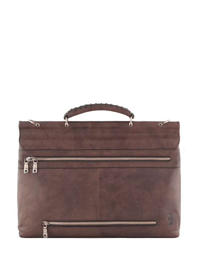 Мужской портфель-сумка из премиальной кожи коллекции 